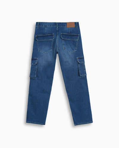 Men Cargo Denim