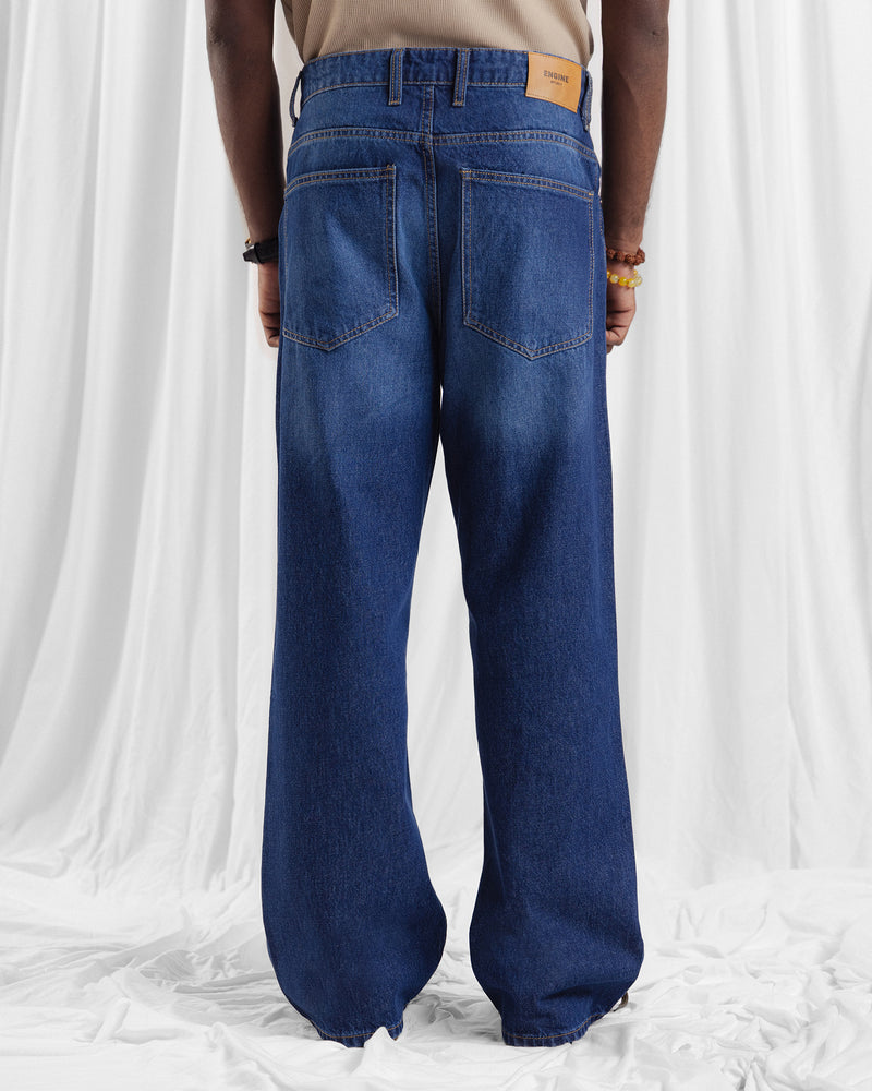 Men Baggy Fit Denim - Engine - Buy Now