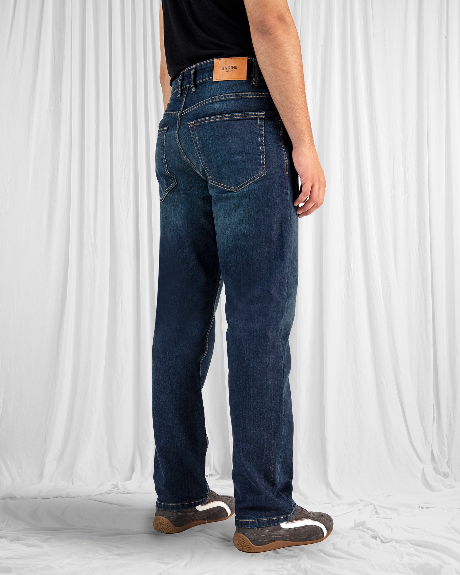 Men Regular Fit Denim - Engine - Buy Now