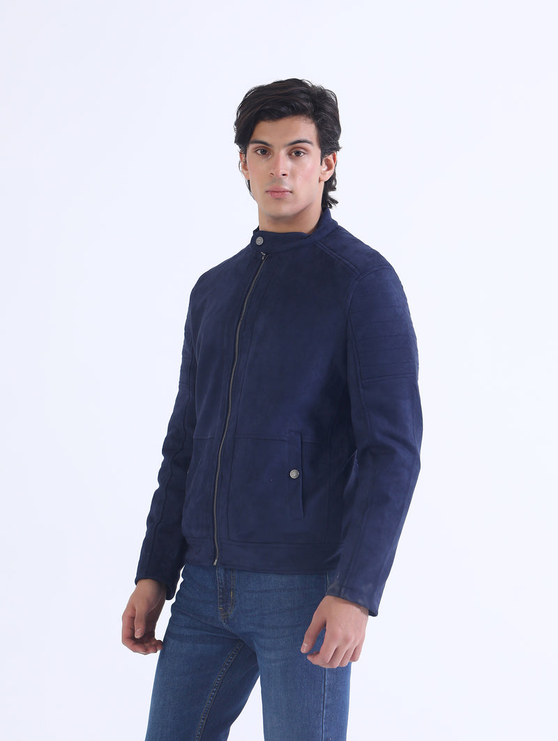 Men Suede Jacket - Engine - Buy Now