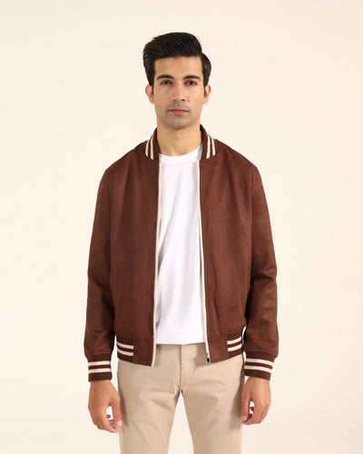 Men Suede Jacket