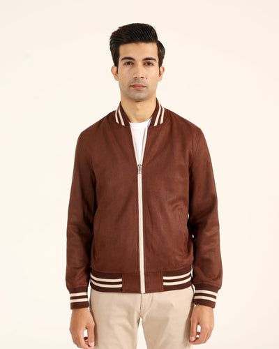 Men Suede Jacket