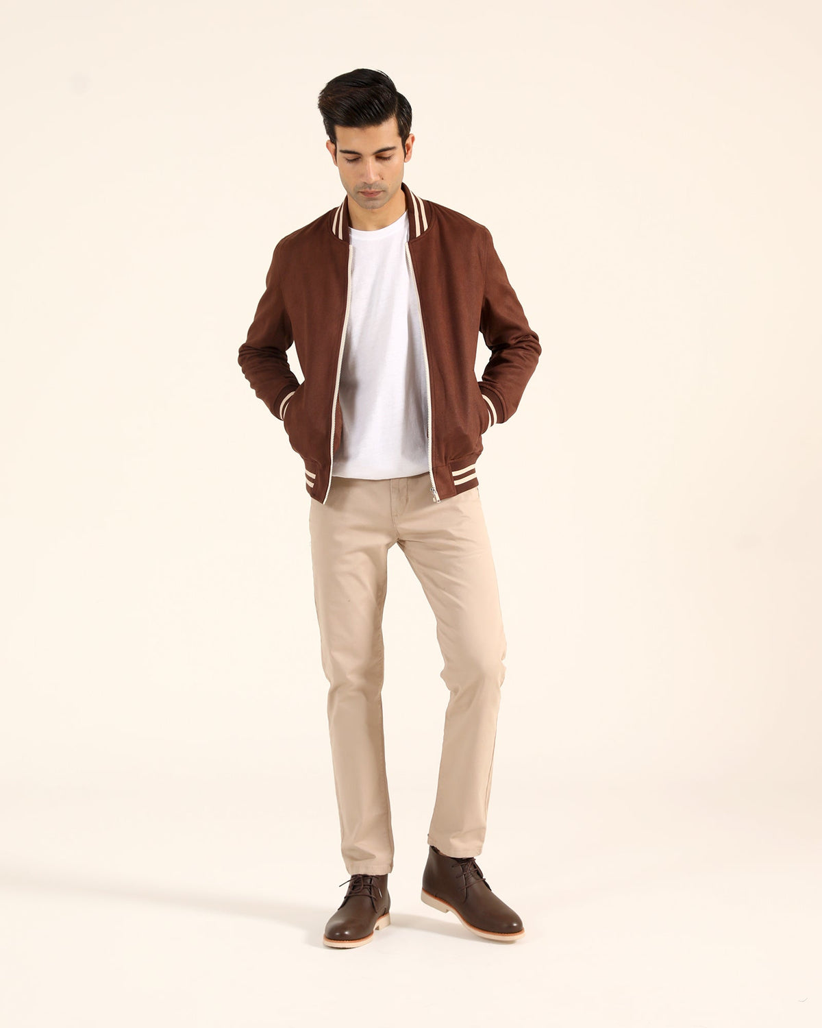Men Suede Jacket - Engine - Buy Now