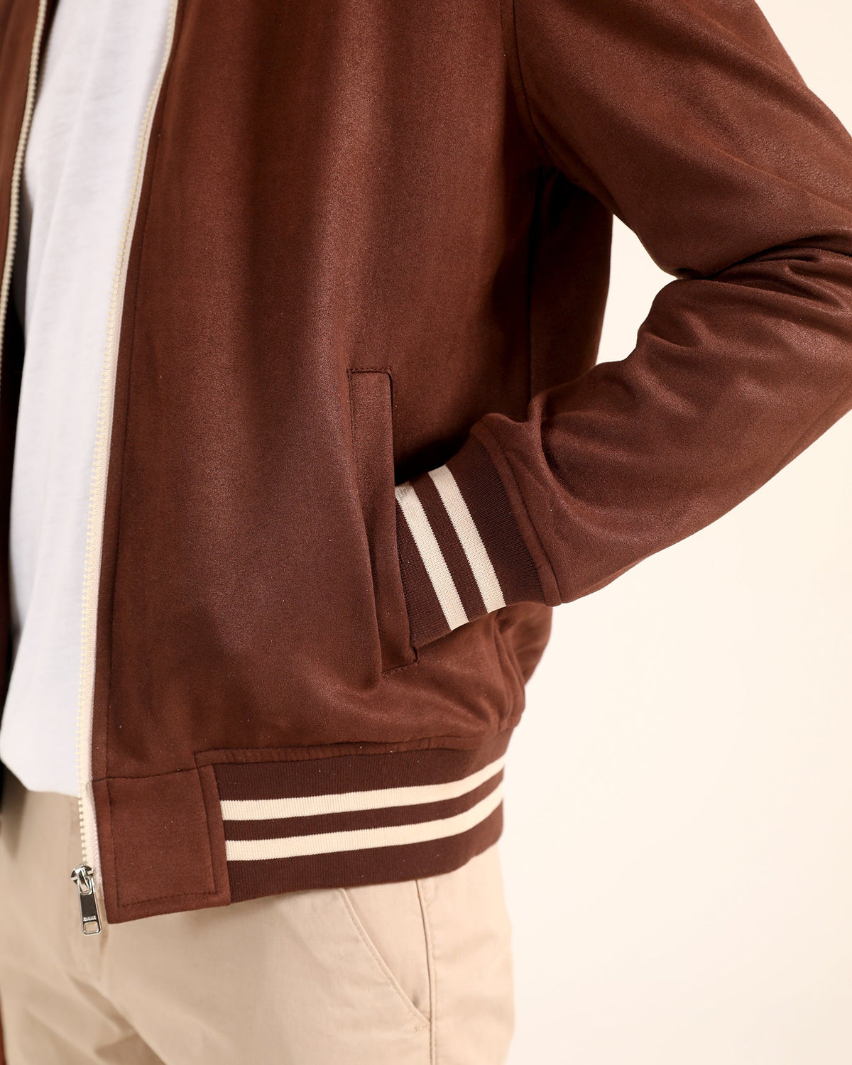 Men Suede Jacket - Engine - Buy Now