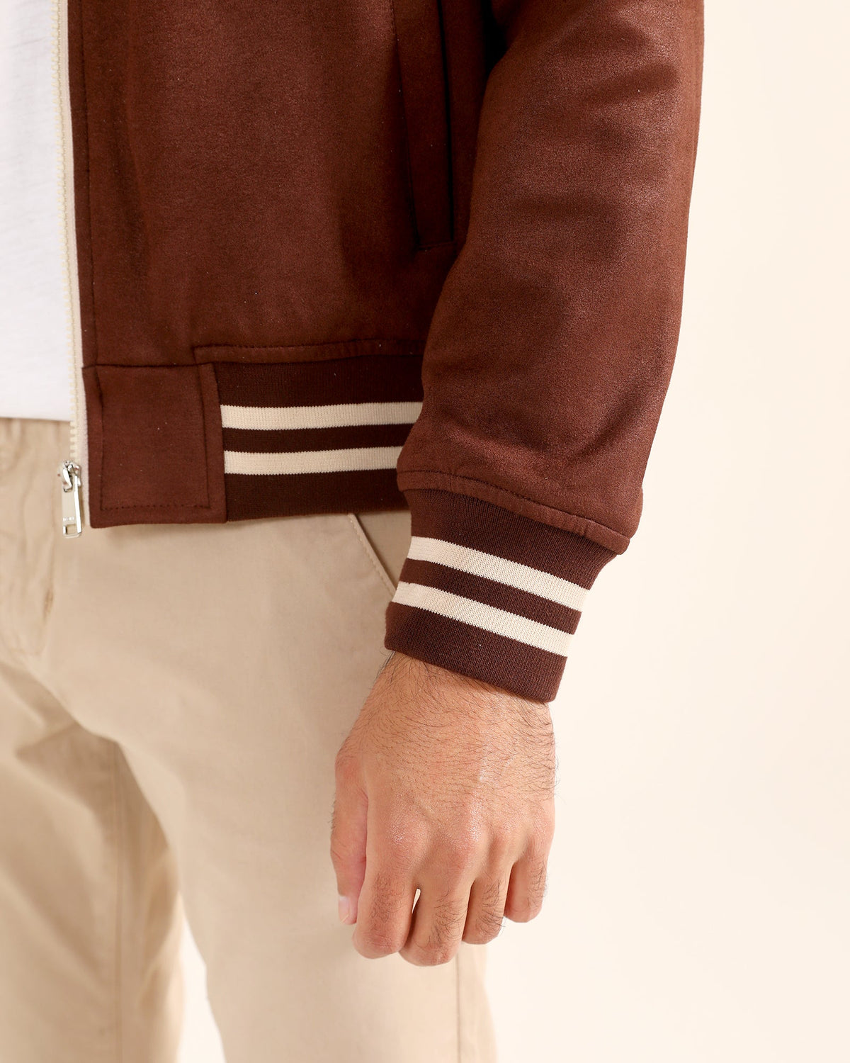 Men Suede Jacket - Engine - Buy Now