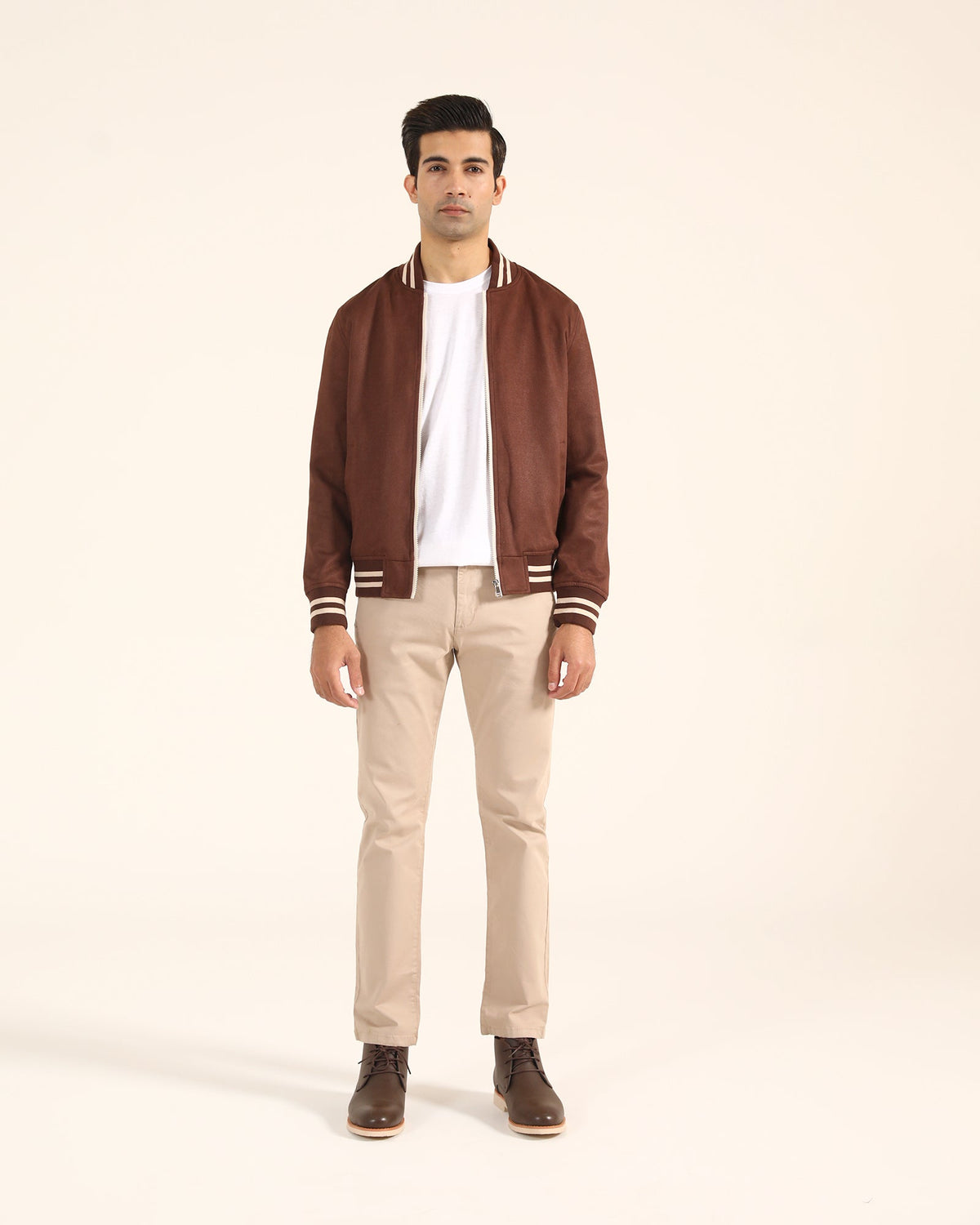 Men Suede Jacket - Engine - Buy Now