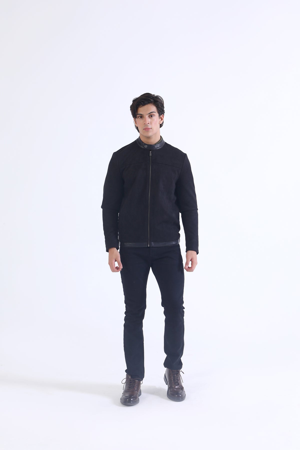 Men Suede Jacket - Engine - Buy Now