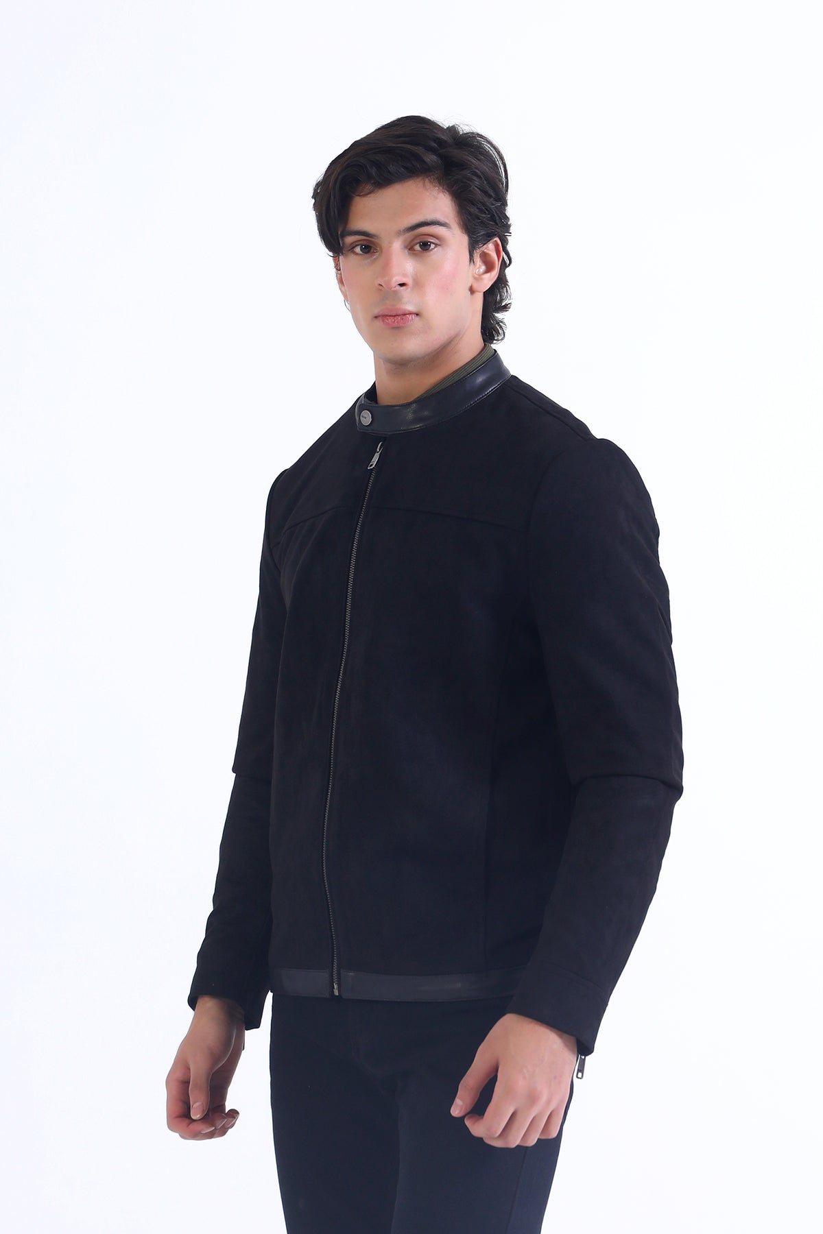 Men Suede Jacket - Engine - Buy Now