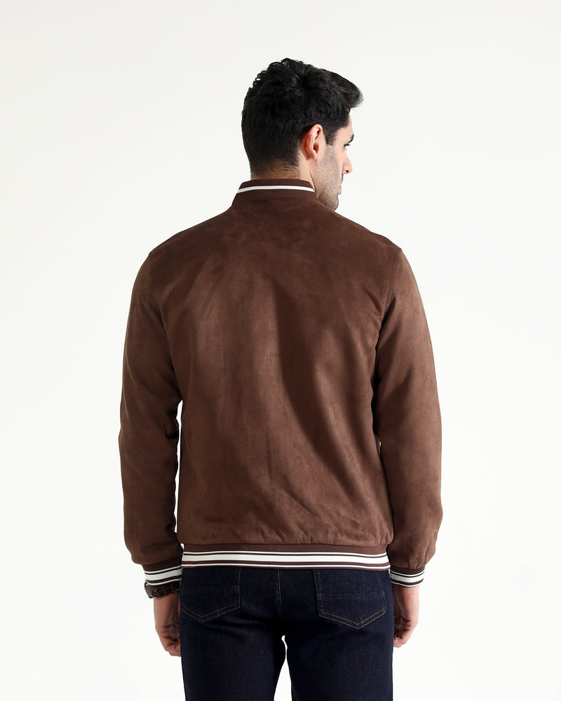 Men Suede Jacket - Engine - Buy Now