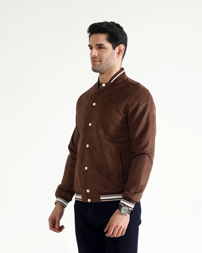 Men Suede Jacket - Engine - Buy Now