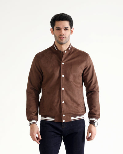 Men Suede Jacket