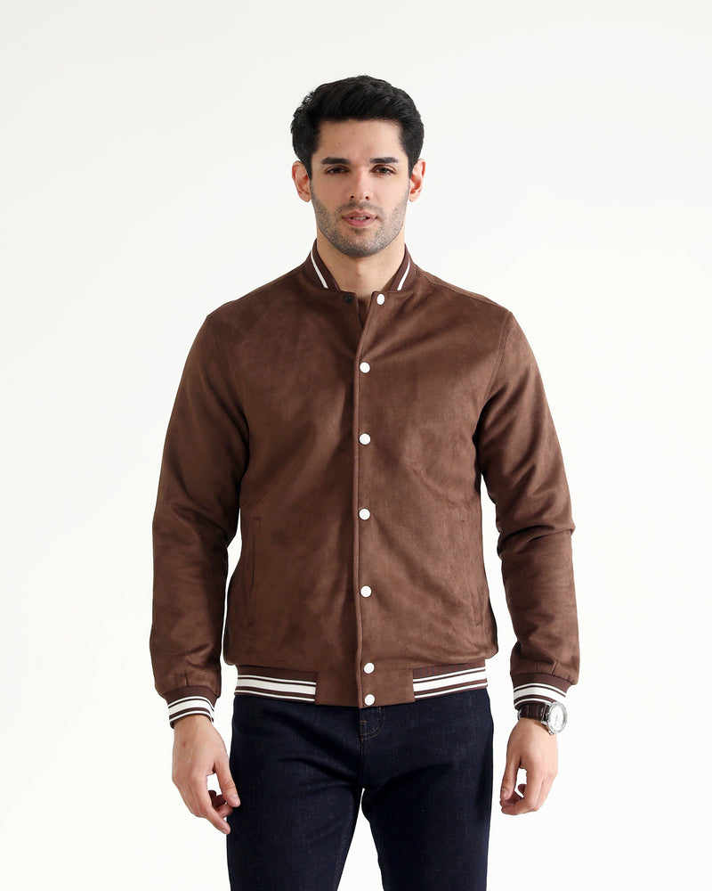 Men Suede Jacket - Engine - Buy Now