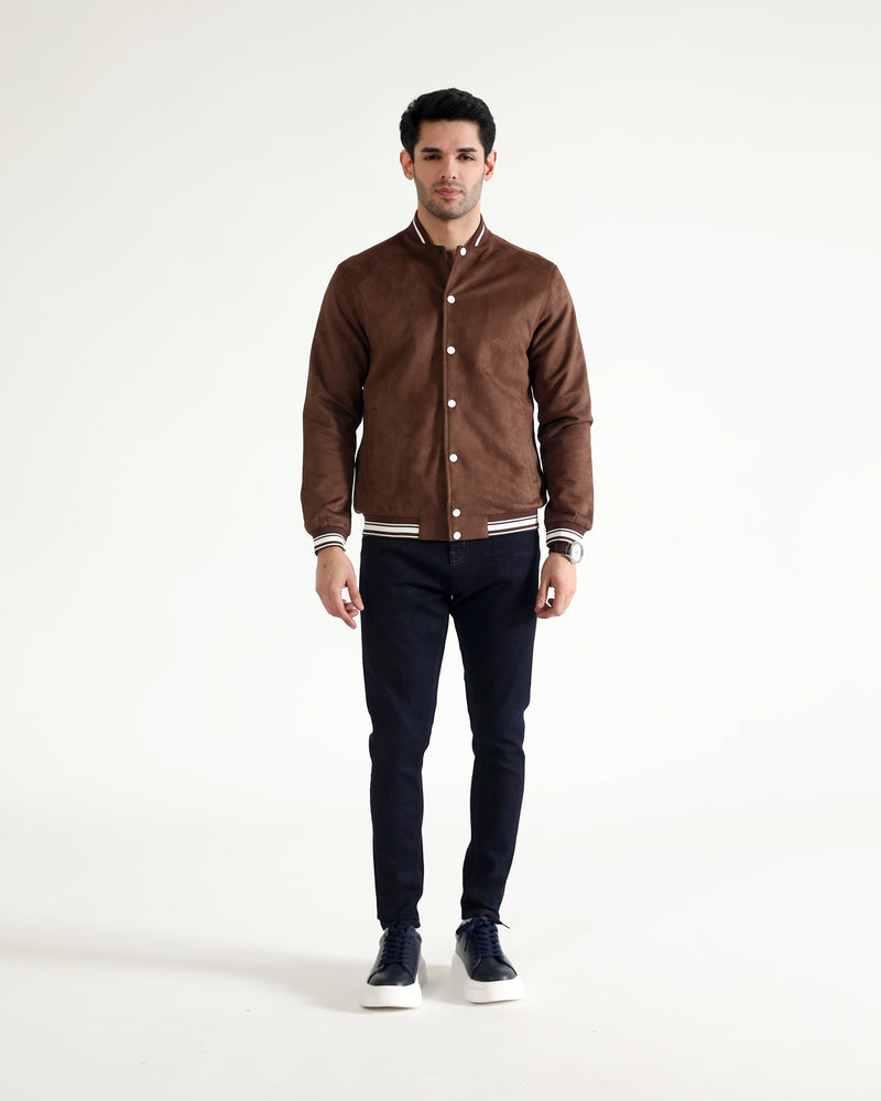 Men Suede Jacket - Engine - Buy Now