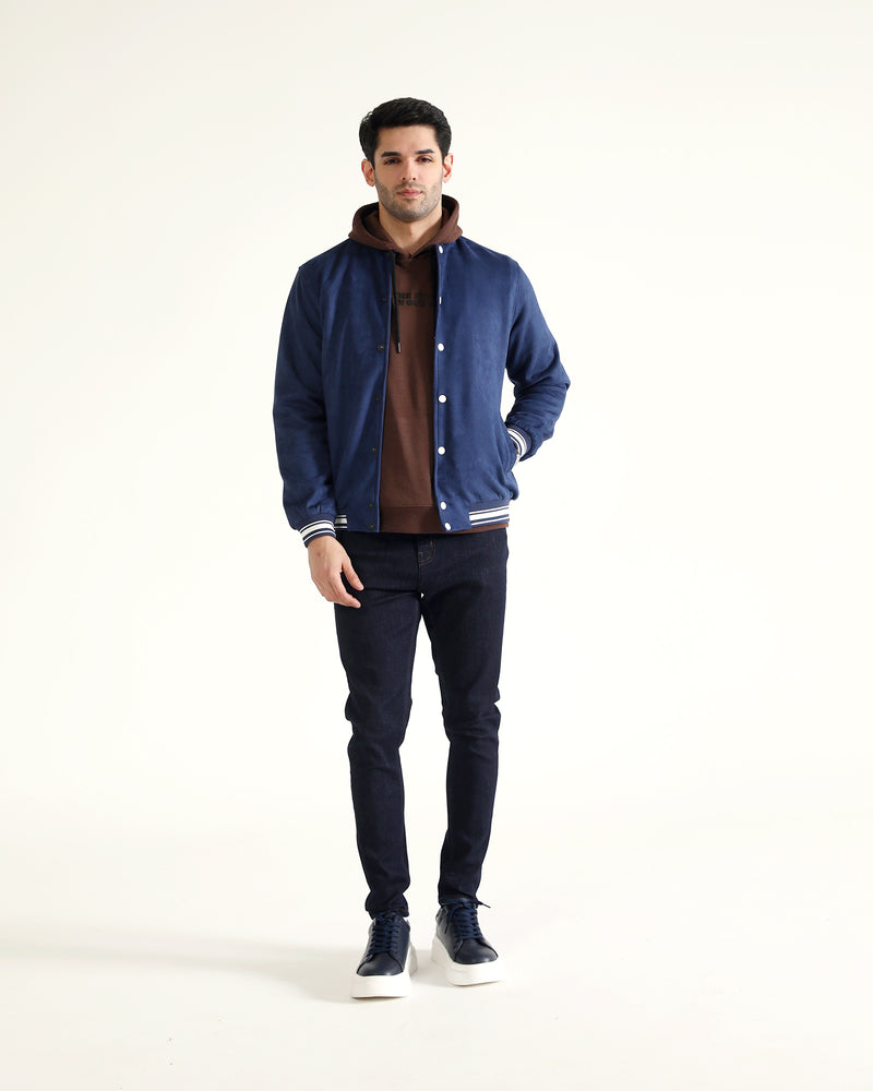 Men Suede Jacket - Engine - Buy Now