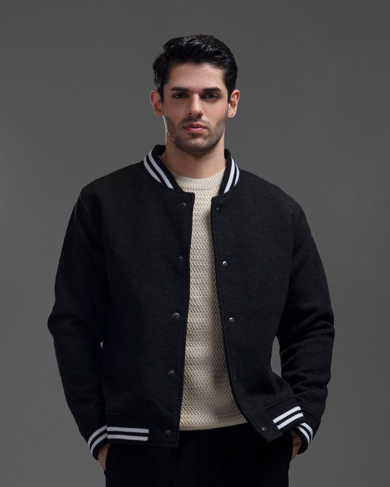 Men Varsity Jacket - Engine - Buy Now