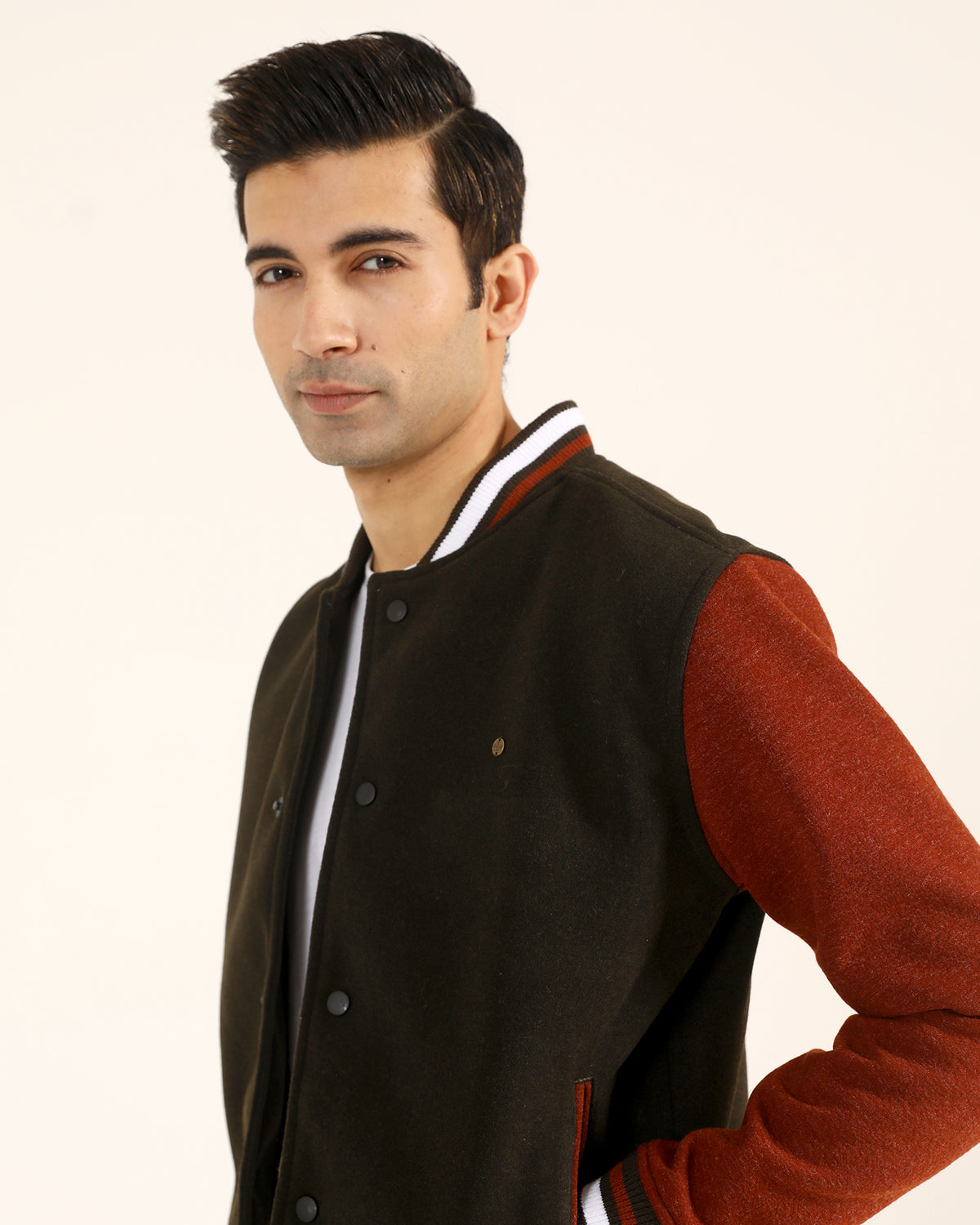 Men Varsity Jacket - Engine - Buy Now