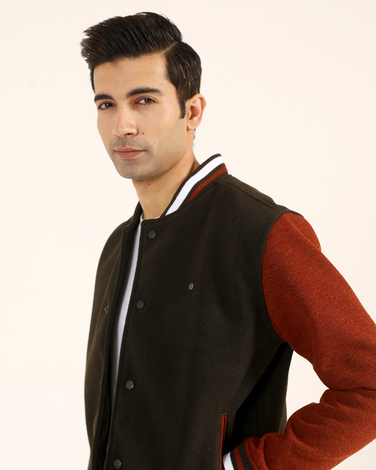 Men Varsity Jacket - Engine - Buy Now