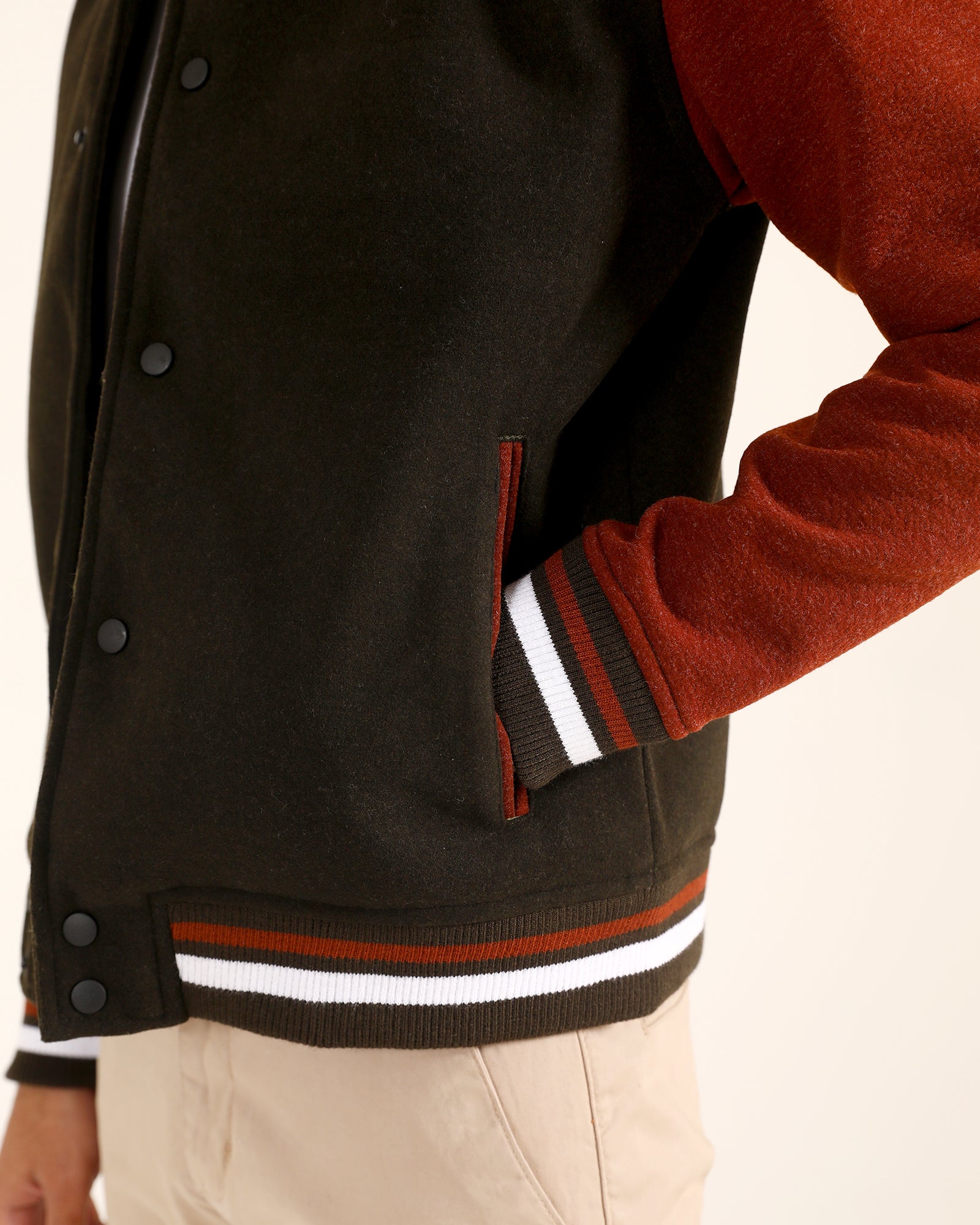 Men Varsity Jacket - Engine - Buy Now