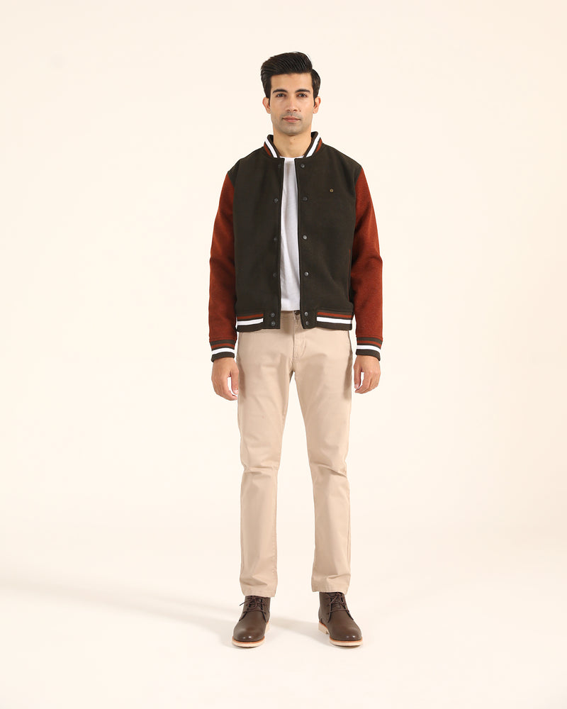 Men Varsity Jacket - Engine - Buy Now