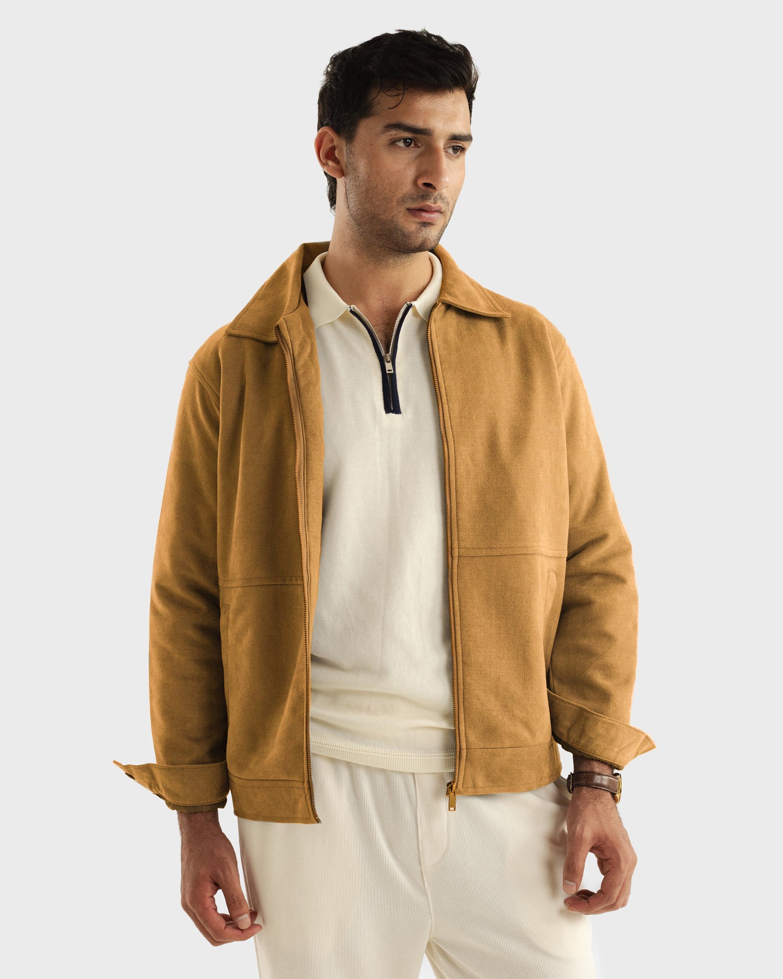 buy online men's suede jacket in Pakistan