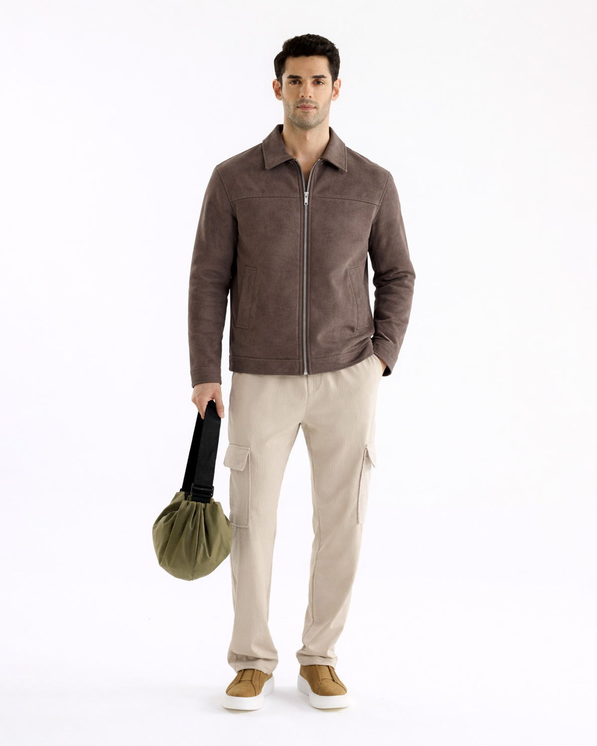 Men Suede jacket - Engine - Buy Now