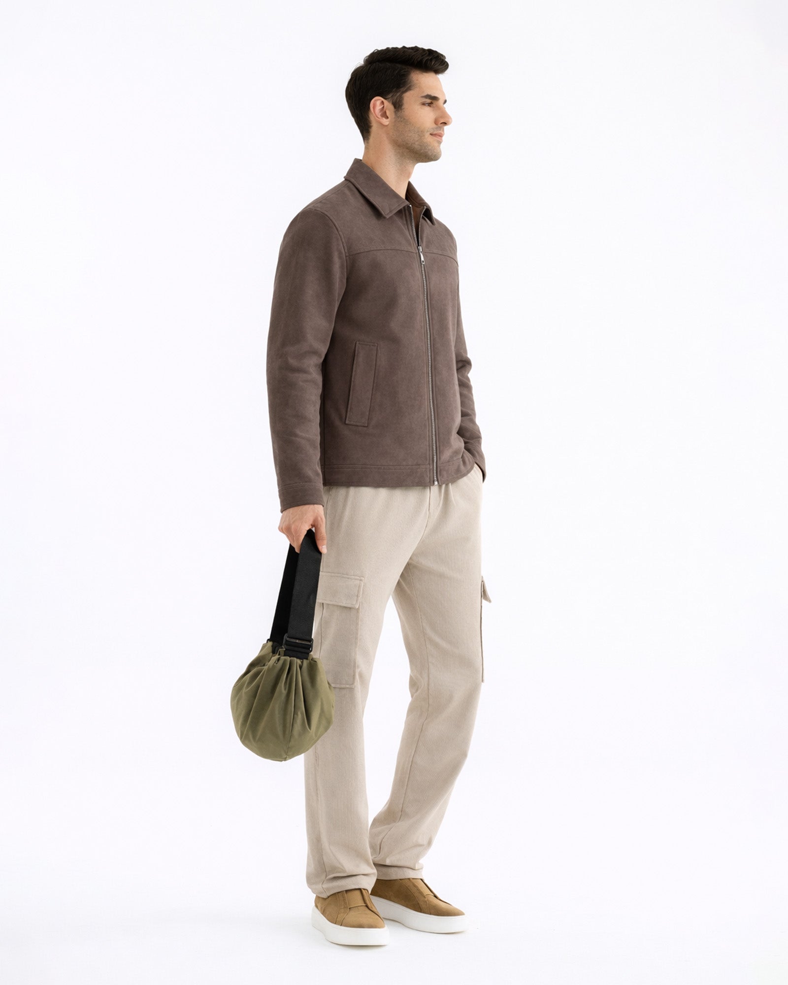 Men Suede jacket - Engine - Buy Now