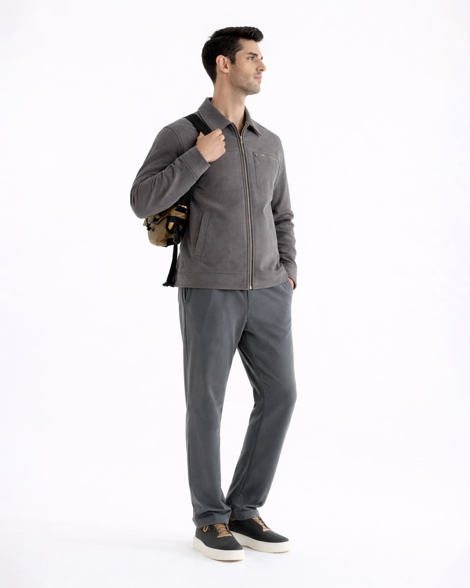 Men Suede jacket - Engine - Buy Now