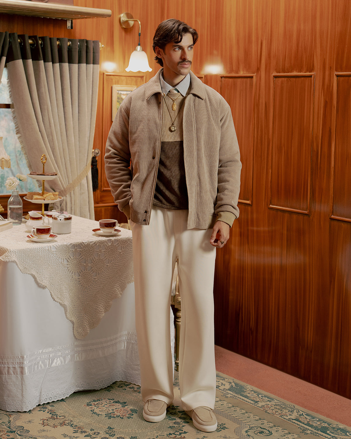 Men Corduroy Jacket