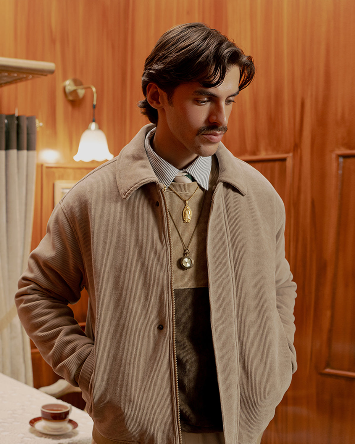 Men Corduroy Jacket