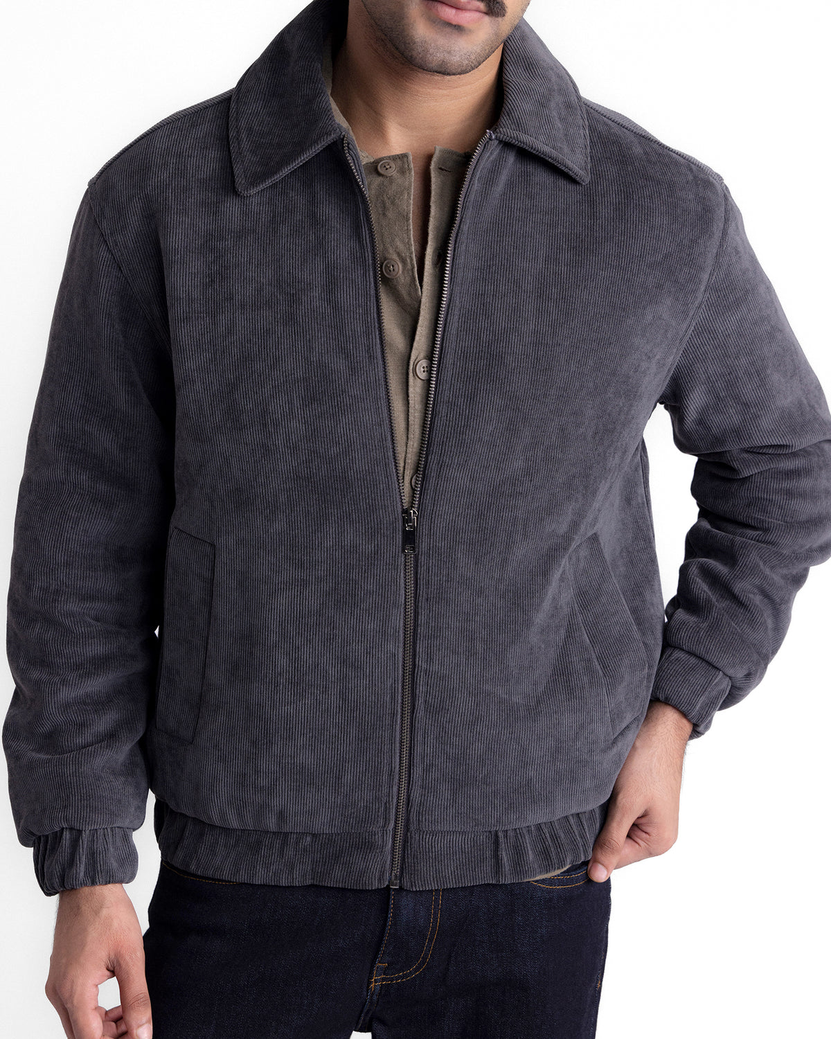 Men Corduroy Jacket