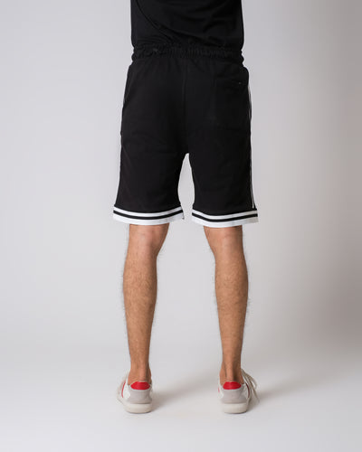 Men Shorts with Tape Detail