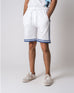 Men Shorts with Tape Detail