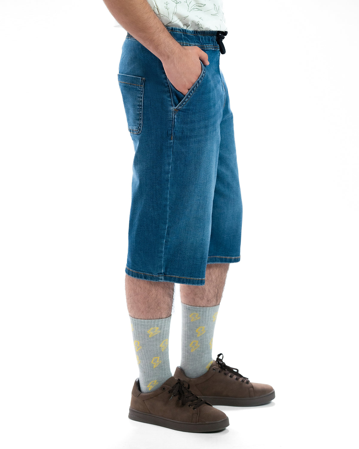 Men Denim Shorts - Engine - Buy Now