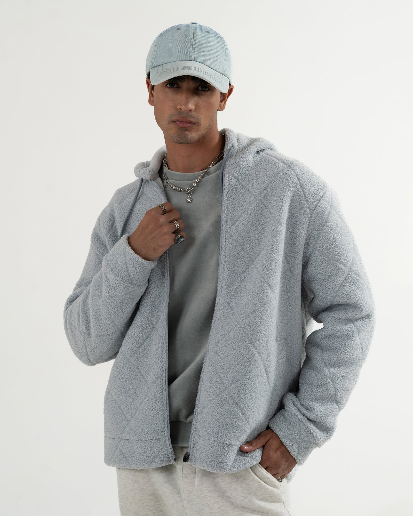 Men Zip-Up Hoodie