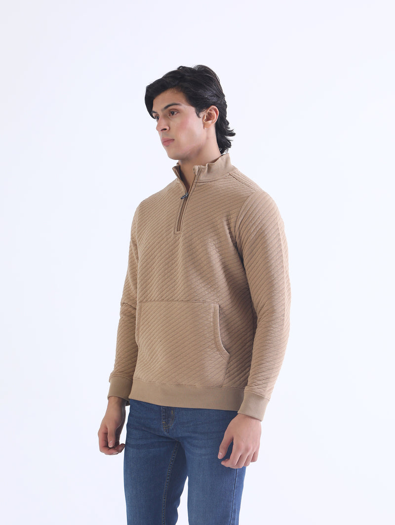 Men Mock Neck Zipper Upper - Engine - Buy Now