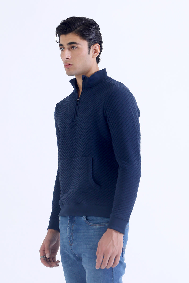 Men Mock Neck Zipper Upper - Engine - Buy Now