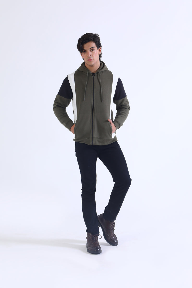 Men Zip Thru Hoodie - Engine - Buy Now