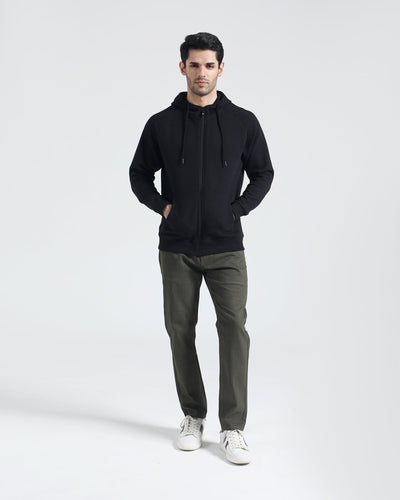 Men Zip Thru Hoodie