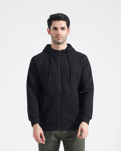 Men Zip Thru Hoodie