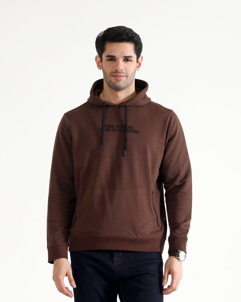 Men Typography Sweatshirt - Engine - Buy Now