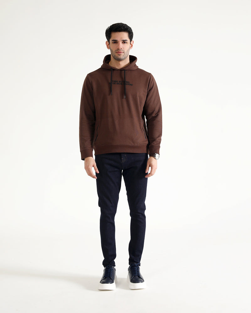 Men Typography Sweatshirt - Engine - Buy Now