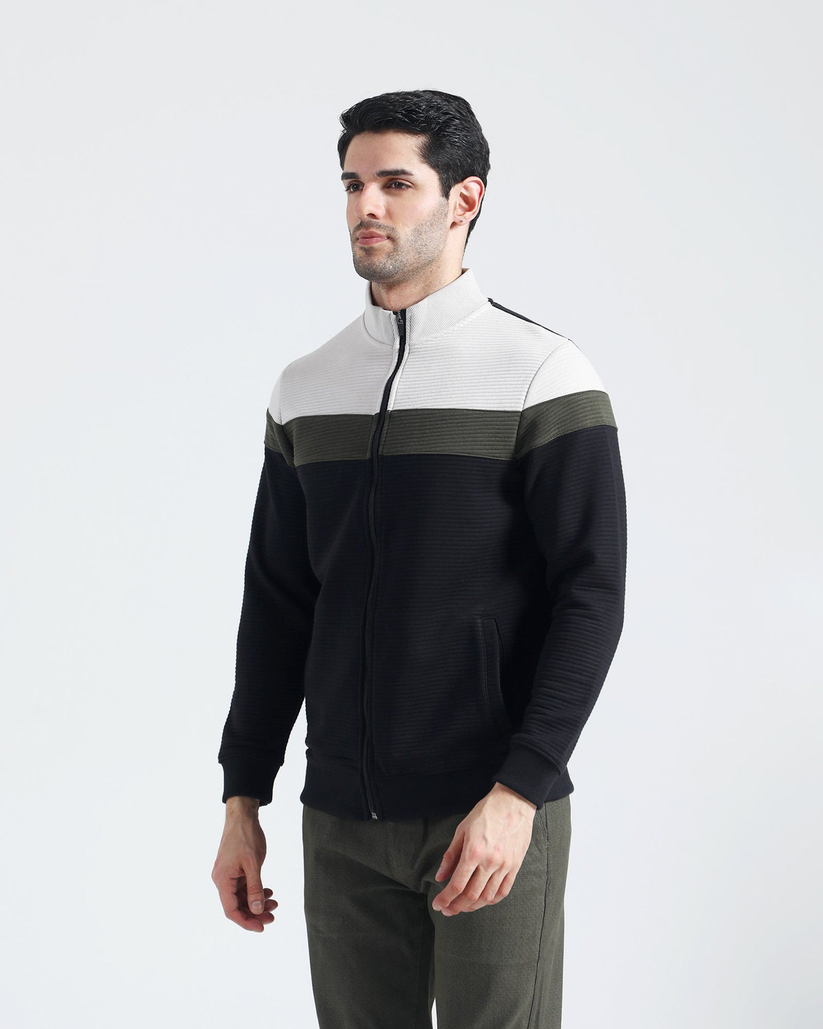 Men Mock Neck Zipper Upper - Engine - Buy Now