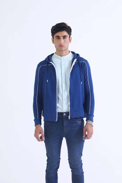 Men Zip Thru Hoodie