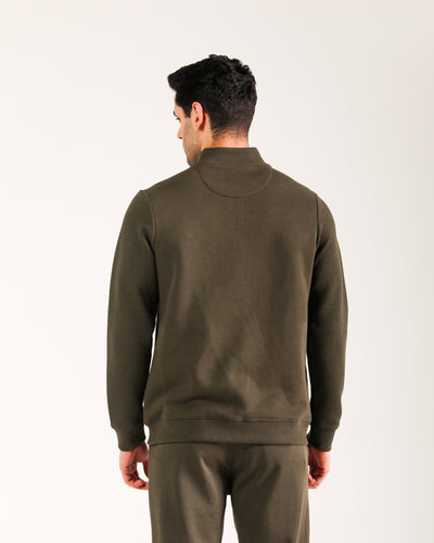 Men Basic Zip Thru Upper