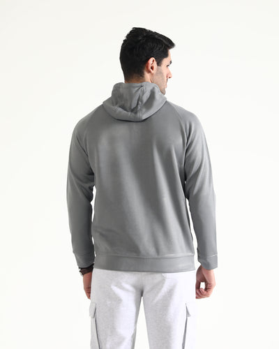Men Zip Thru Active Wear Hoodie