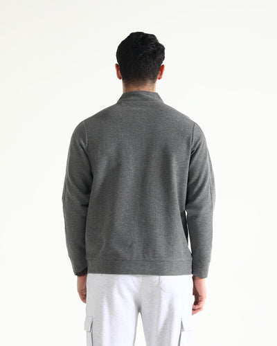 Men Basic Zip Thru Upper
