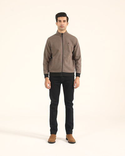 Men Basic Zip Thru Upper