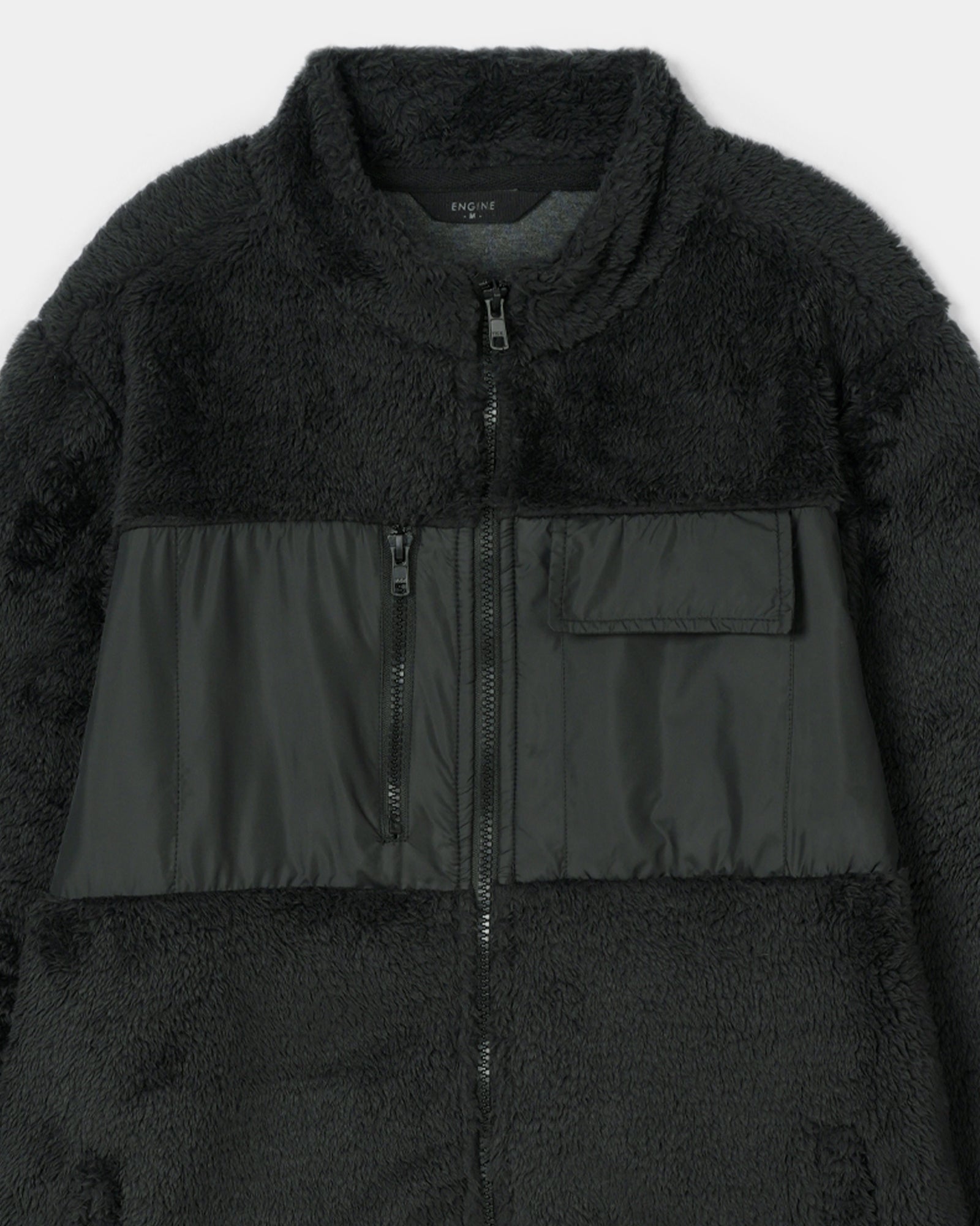Men Basic Zip Thru Upper