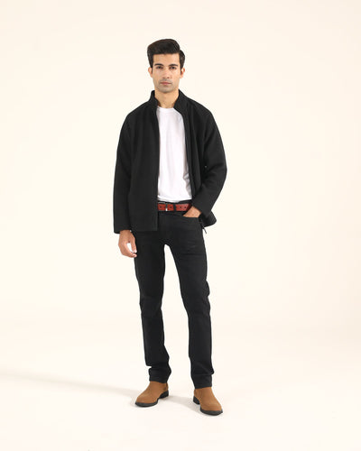 Men Fashion Zip Thru Upper