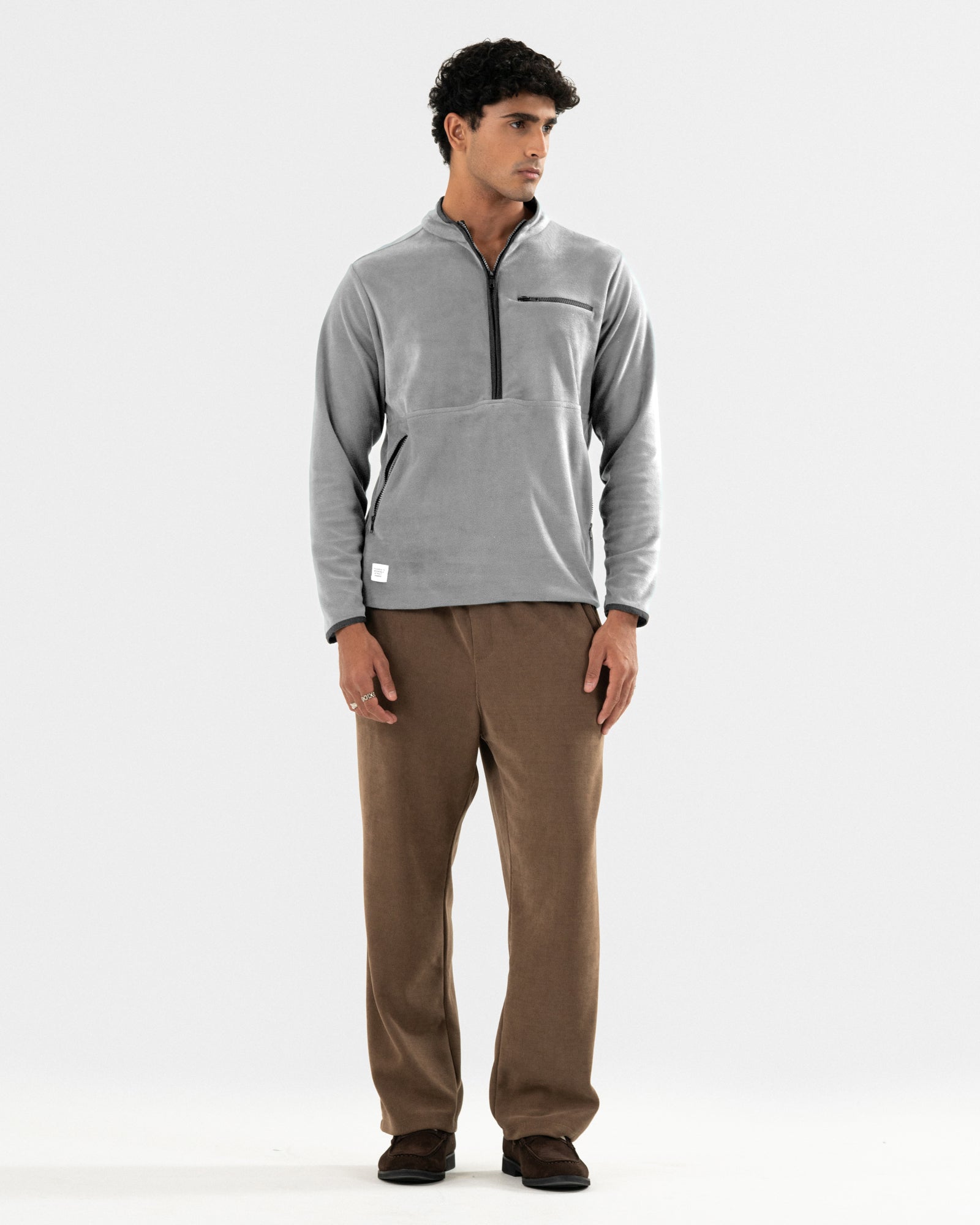 Men Zip-Up Upper